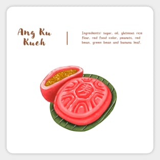 Taiwanese Ang Ku Kueh❤️紅龜粿 Magnet